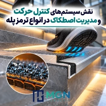 نقش سیستم های کنترل حرکت و مدیریت اصطکاک در عملکرد ترمز پله