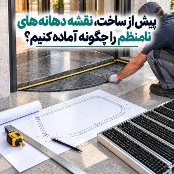 پیش از ساخت، نقشه دهانه های نامنظم را چگونه آماده کنیم؟
