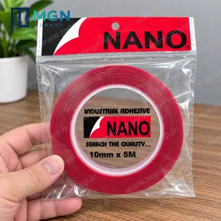 چسب دو طرفه ژله ای شفاف 1 سانتی