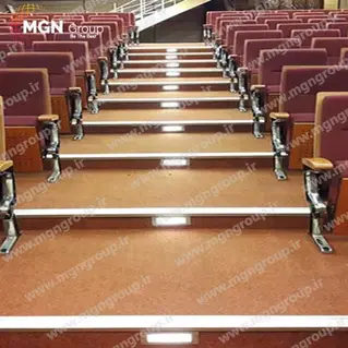 فروش ترمز پله آلومینیومی لبه دار ساده