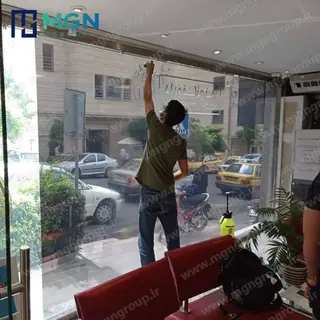 ویندو فیلم حرارتی رفلکس نقره ای متریال آمریکا