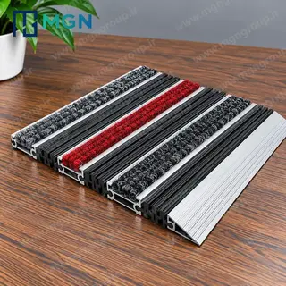 پادری آلومینیومی دو سانتی موکت و PVC