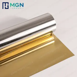 ویندو فیلم حرارتی رفلکس طلایی متریال کره
