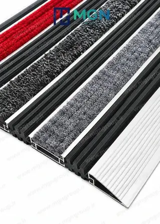 پادری آلومینیومی یک و نیم سانتی موکت و PVC