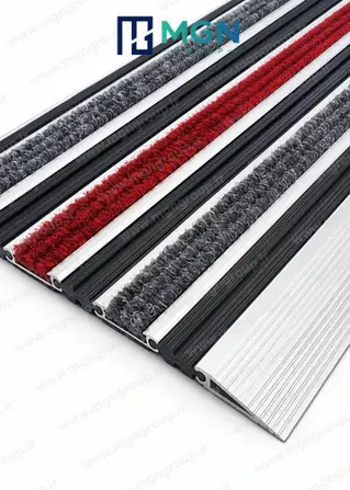 پادری آلومینیومی یک سانتی موکت و PVC