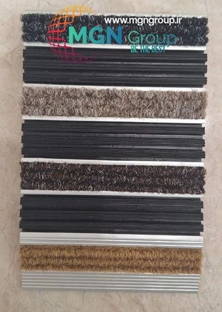 پادری آلومینیومی ارتفاع 2 سانتی متر موکت و PVC